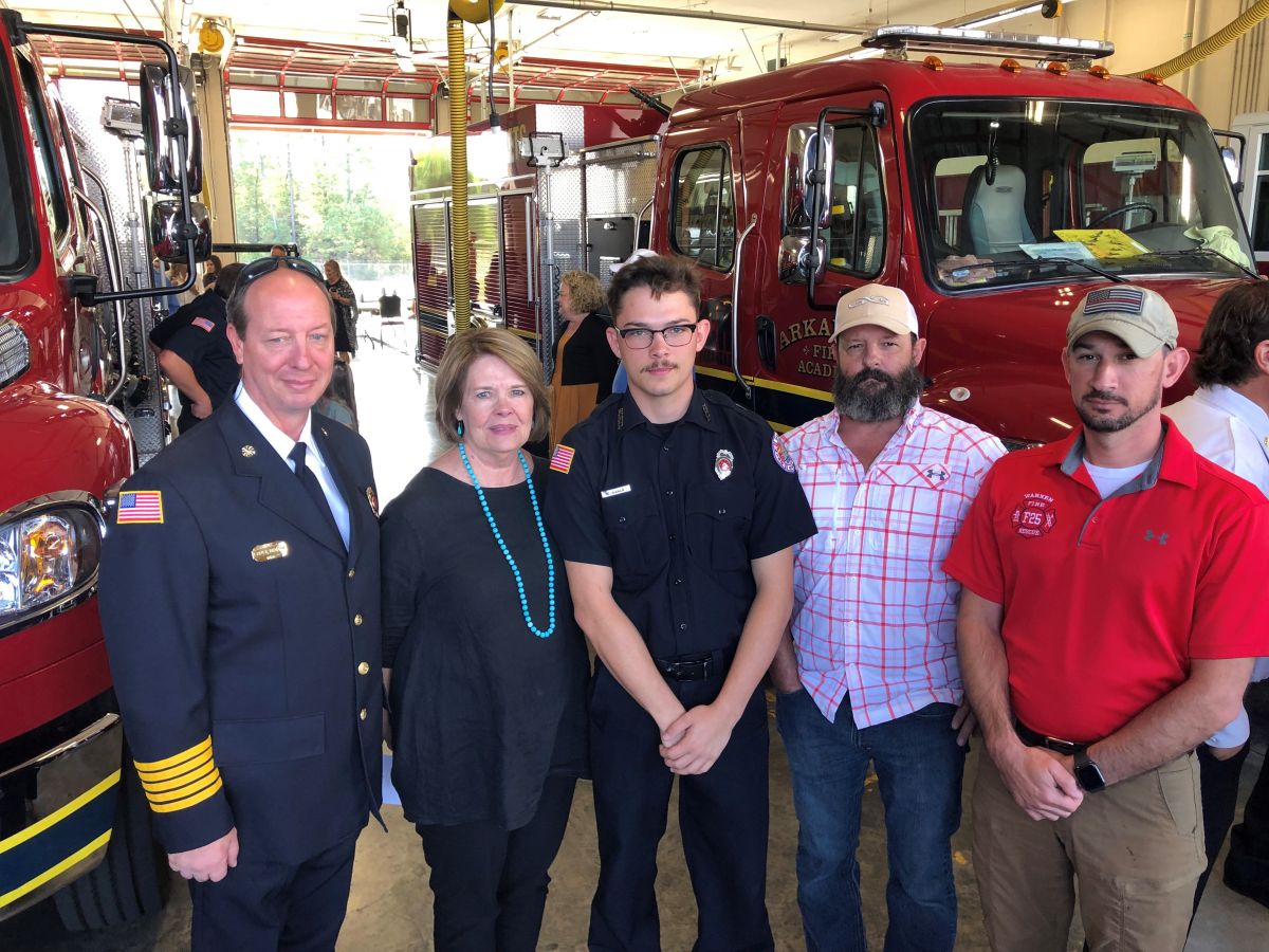 AR Fire Training Academy Graduation